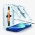AGL01791 - iPhone 12 Pro Max Screen Protector EZ FIT GLAS.tR SLIM showing the tray
